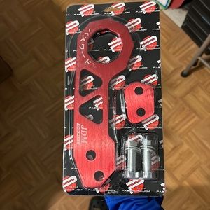 Stylish JDM Red Tow Hook